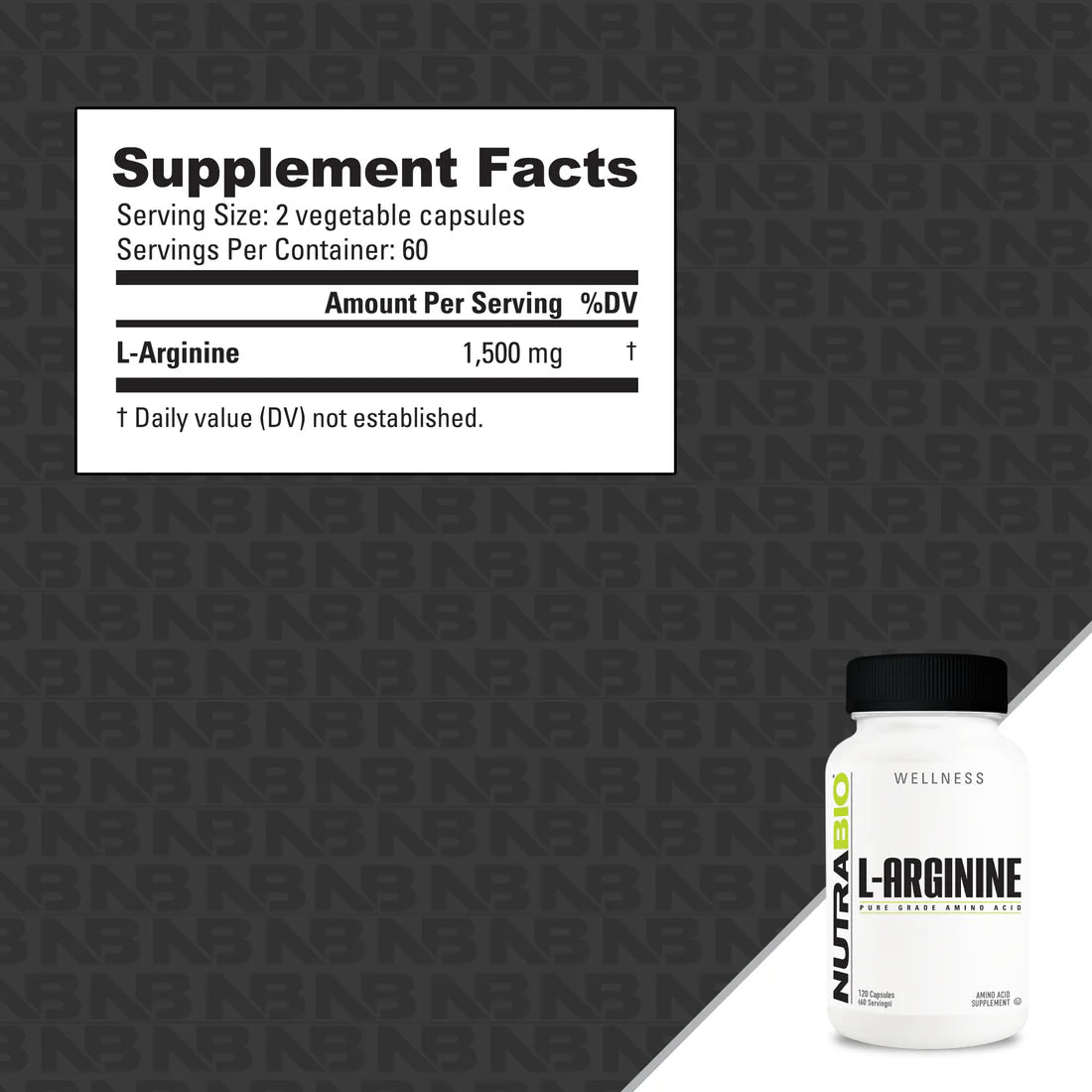 NutraBio Arginine