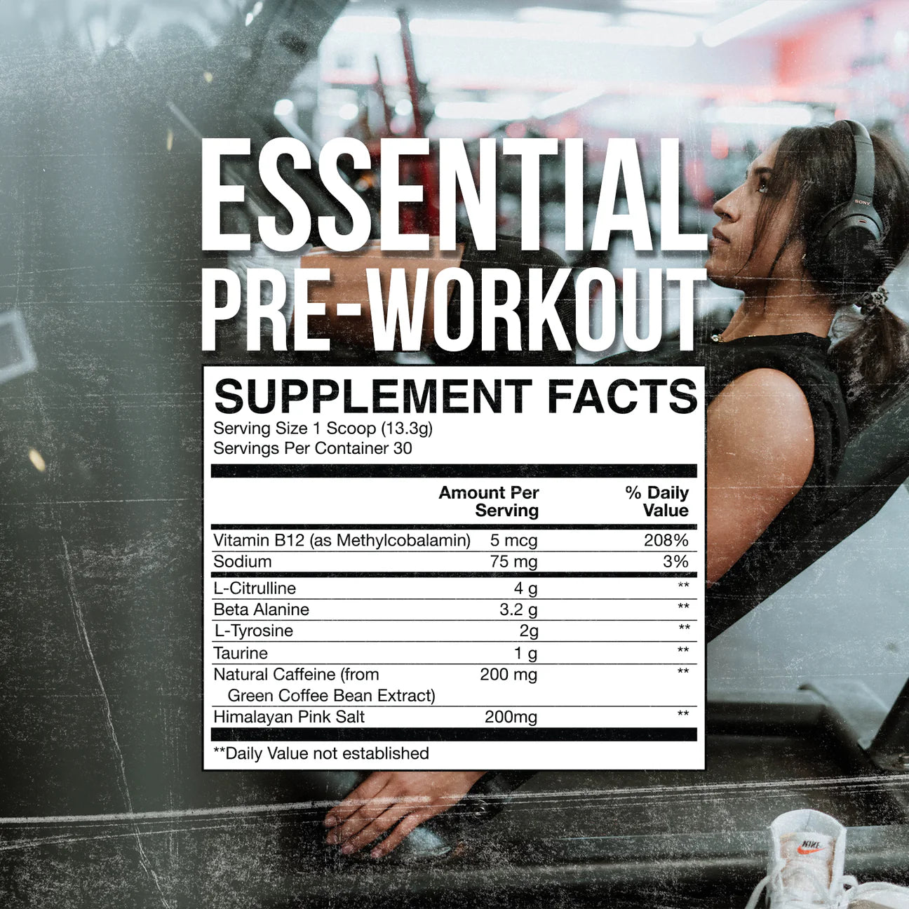 RAW Nutrition CBUM Essentials Pre