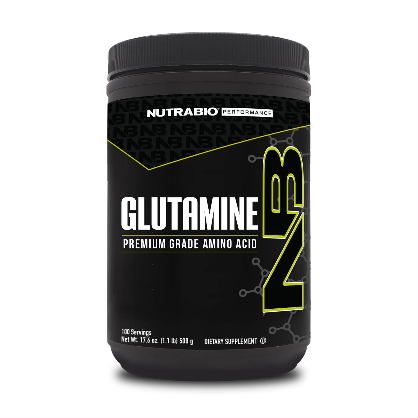 NutraBio Glutamine 500g