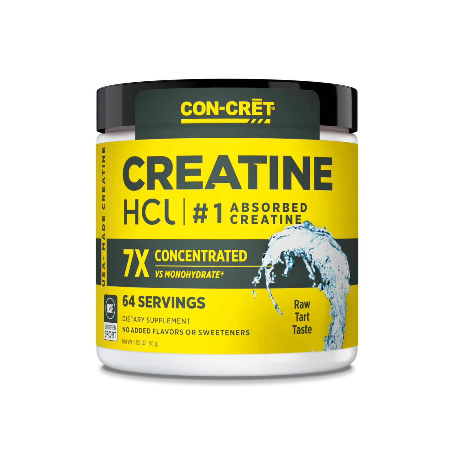 CON-CRET Creatine HCL Powder Unflavored