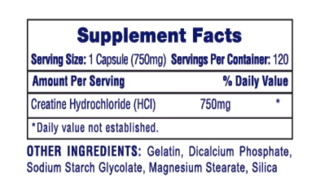 Hi-Tech Pharma Creatine HCL