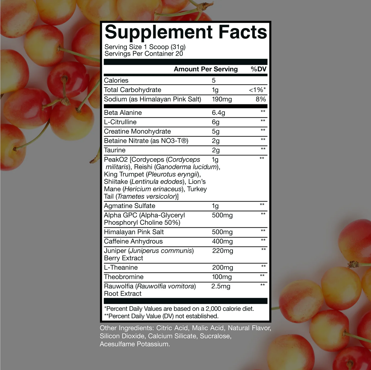 RAW Nutrition CBUM Thuper Thavage Pre