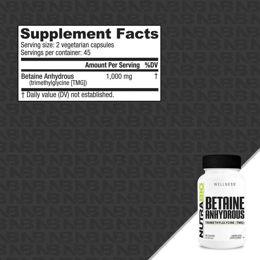 NutraBio TMG