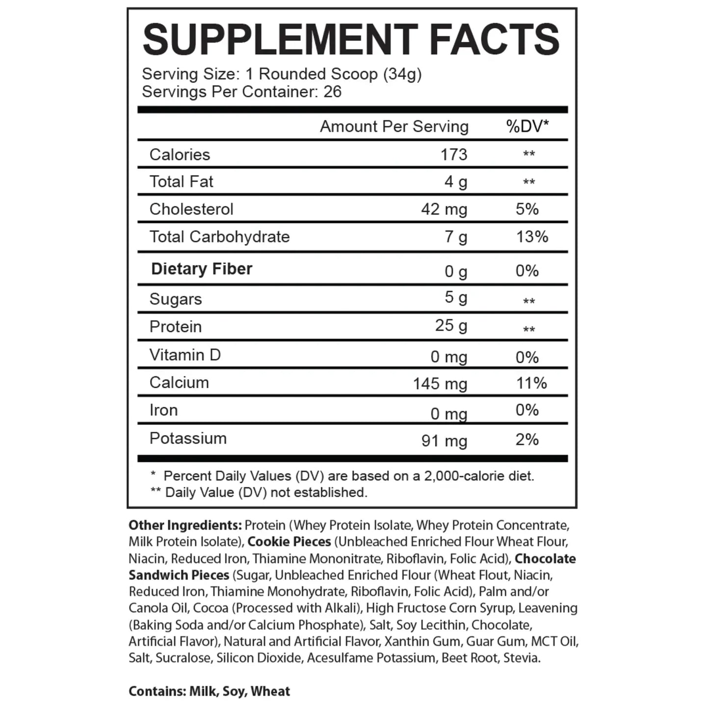 AfterDark AfterBites Protein 2lb