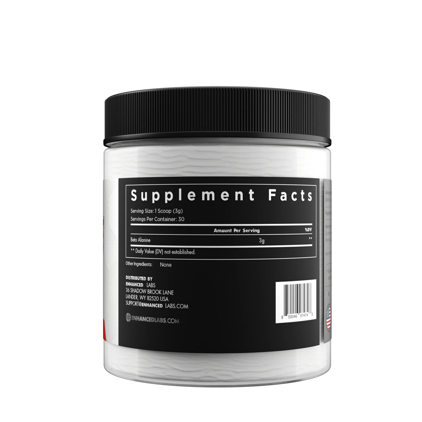 Enhanced Labs Raw Beta Alanine