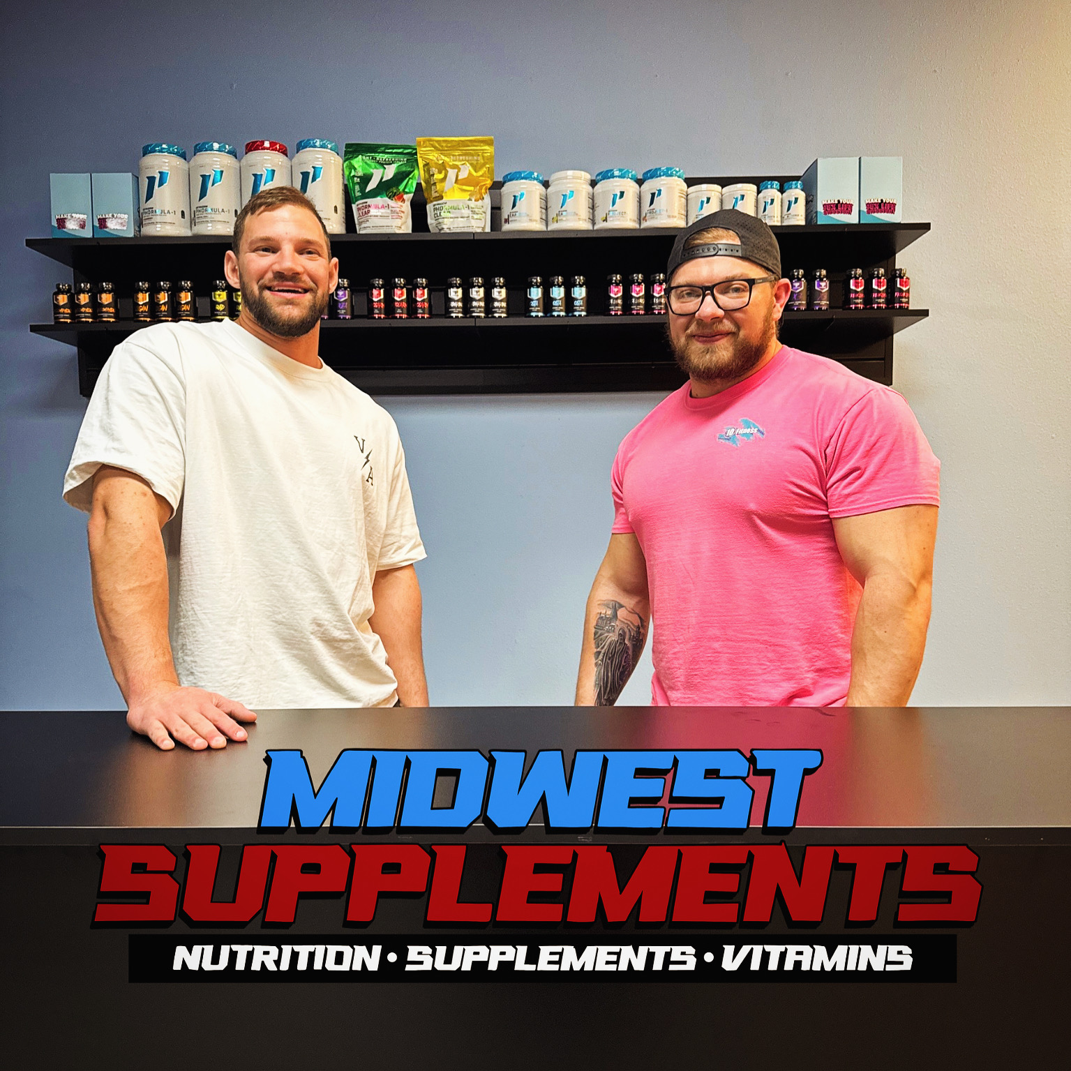 Team behind the counter