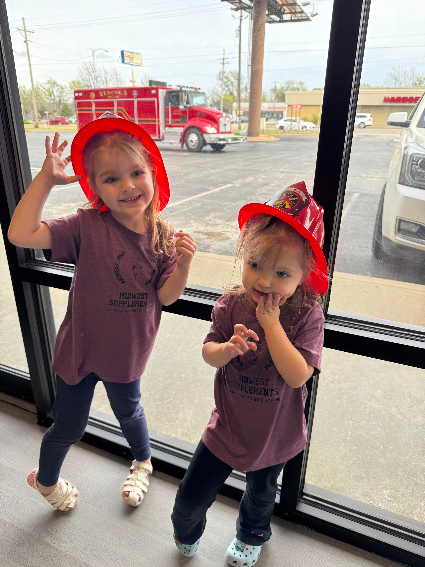 Kids in Midwest Supplements shirts