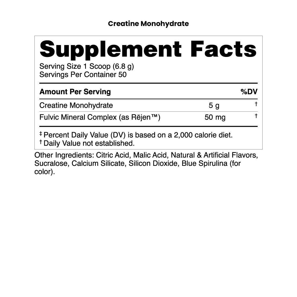 DAS Labs Creatine Monohydrate