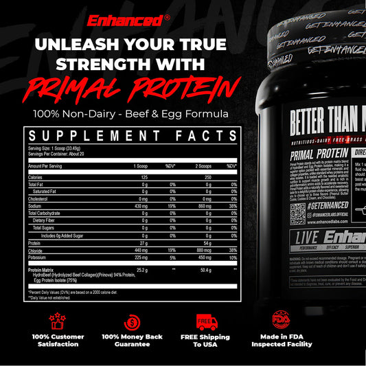 Enhanced Labs Primal Protein 20 serv