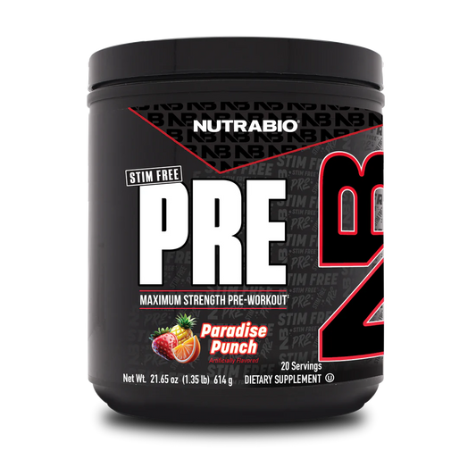 NutraBio Stim Free PRE