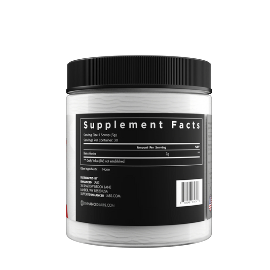 Enhanced Labs Raw Beta Alanine