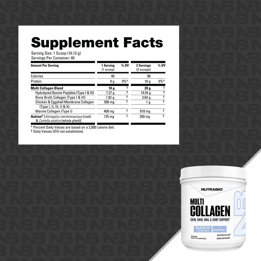 NutraBio Multi Collagen